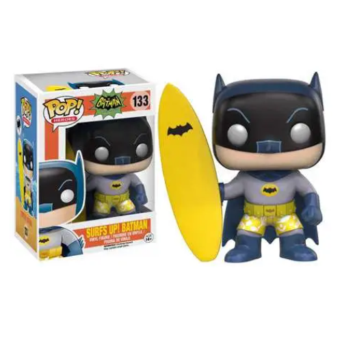 POP! Vinyl Batman Classic Series - Surfs Up! Batman #133 with Protector