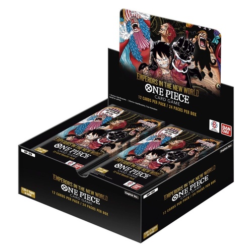 One Piece Card Game: Booster Display – Emperors in the New World [OP-09] sealed box