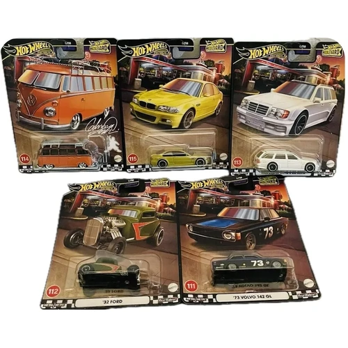 Latest Premium Hotwheel BOULEVARD 111 -115 Full Set