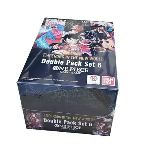 One Piece Card Game: Double Pack Display – Emperors in the New World [DP-06]