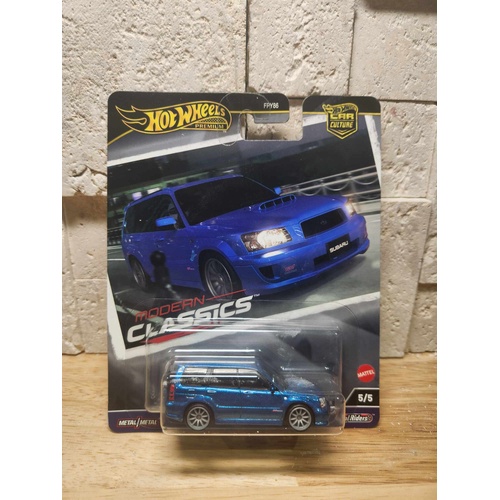 Hot Wheels Premium 2024 - Modern Classics - Subaru Forester STi car culture