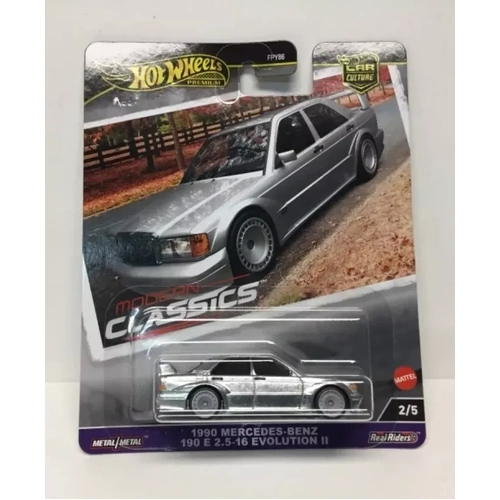 HOT WHEELS CAR CULTURE MODERN CLASSICS 1990 MERCEDES-BENZ 190 E 2.5-16 EVOLUTION