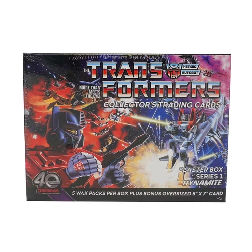 Transformers 40th Anniversary (Dynamite Entertainment 2024)- Hobby Blaster Box TRADING CARDS