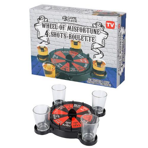 4 Shot Roulette Tabletop Game