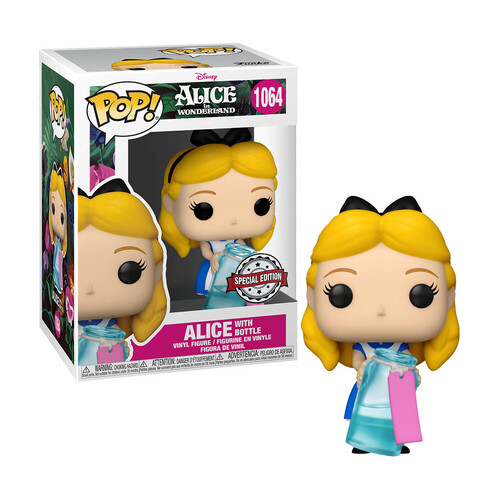 POP! Vinyl Alice in Wonderland - Alice (with Bottle) #1064 *not mint box