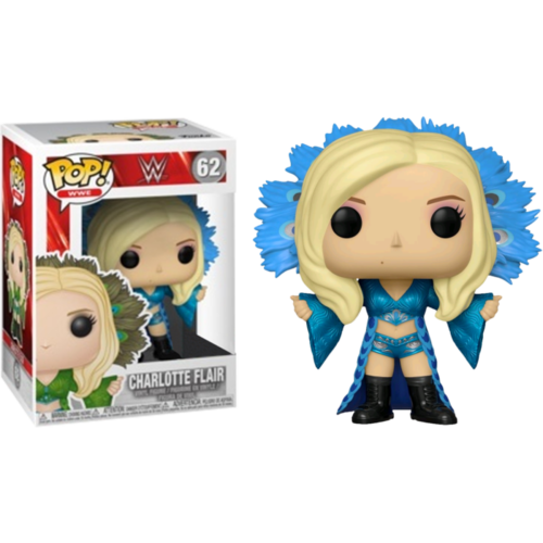 WWE - Charlotte Flair in Blue Outfit #62 Pop! Vinyl