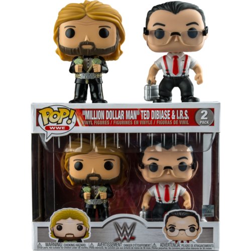 WWE - Million Dollar Man and IRS Pop! Vinyl Figure 2-Pack