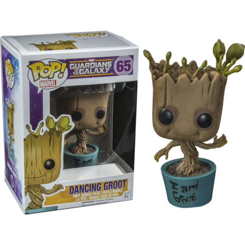 Guardians of the Galaxy - Dancing Groot #65 Pop! Vinyl Blue Pot