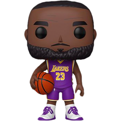 NBA Basketball - LeBron James L.A. Lakers Purple 10” Pop! Vinyl