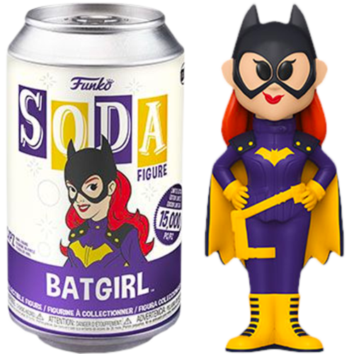 Batman - Batgirl Vinyl SODA Figure in Collector Can