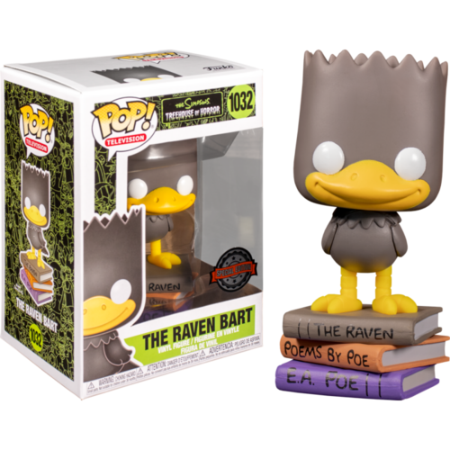 The Simpsons - Bart as The Raven #1032 Pop! Vinyl