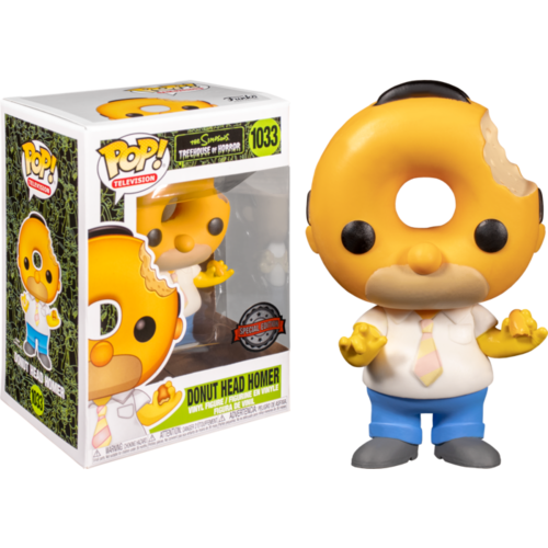 The Simpsons - Donut Head Homer #1033 Pop! Vinyl