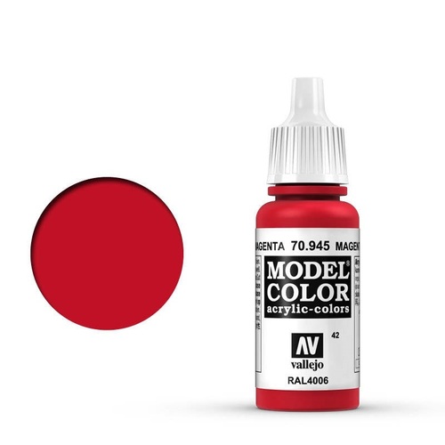 Vallejo 70945 Model Colour Magenta 17 ml Acrylic Paint