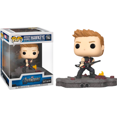 The Avengers - Hawkeye Assemble Deluxe #586 Pop! Vinyl