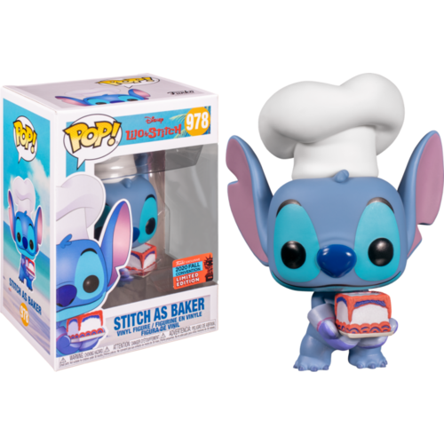 Lilo & Stitch - Stitch as Baker NYCC 2020 US Exclusive #978 Pop! Vinyl