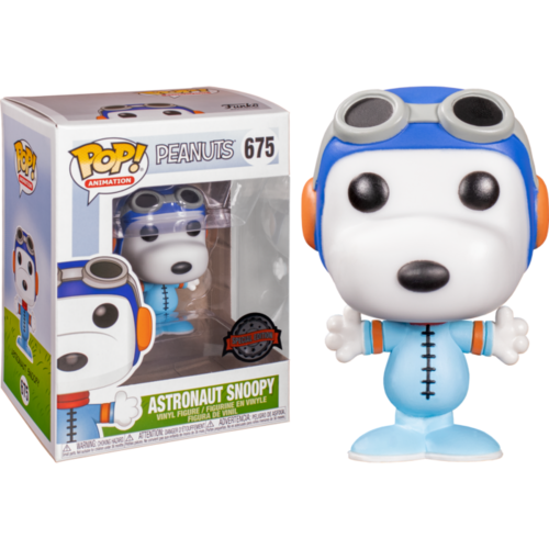 Peanuts - Astronaut Snoopy in Blue Suit #675 Pop! Vinyl