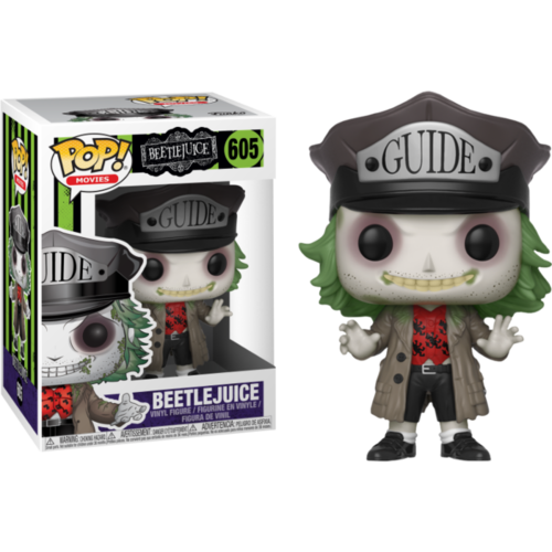 Beetlejuice - Beetlejuice with Guide Hat #605 Pop! Vinyl