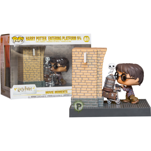 Harry Potter - Harry Potter Entering Platform 9 3/4 Movie Moments #81 Pop! Vinyl