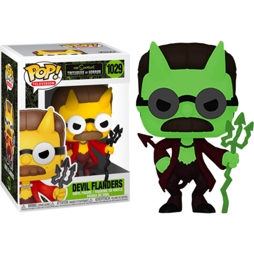 The Simpsons - Devil Flanders Glow in the Dark #1029 Pop! Vinyl