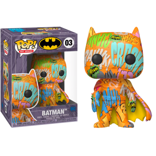 Batman - Batman Orange Artist Series #03 Pop! Vinyl Figure with Pop! Protector