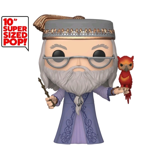 Harry Potter - Dumbledore with Fawkes 10" Pop! Vinyl