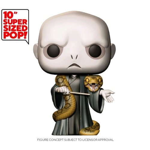 Harry Potter - Voldemort with Nagini 10" Pop! Vinyl