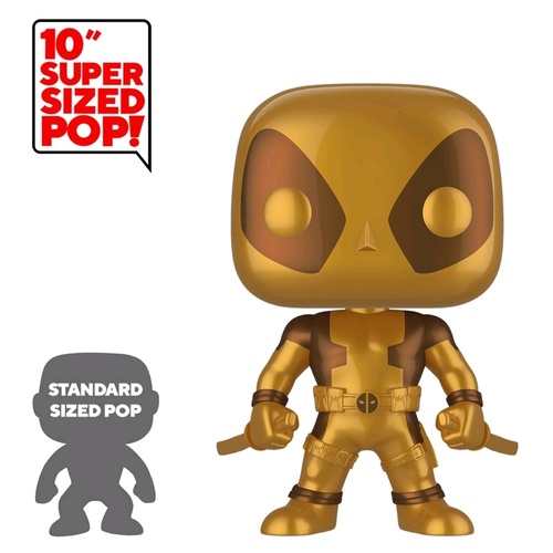 Deadpool - Two Swords Gold US Exclusive 10" Pop! Vinyl (VAULTED)