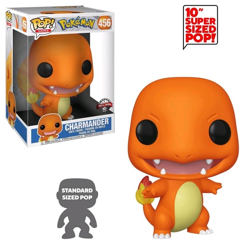 Pokemon - Charmander 10" US Exclusive Pop! Vinyl [RS]