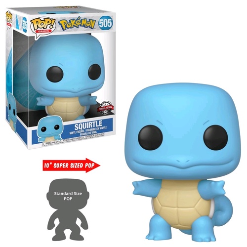 Pokemon - Squirtle 10" US Exclusive Pop! Vinyl [RS]