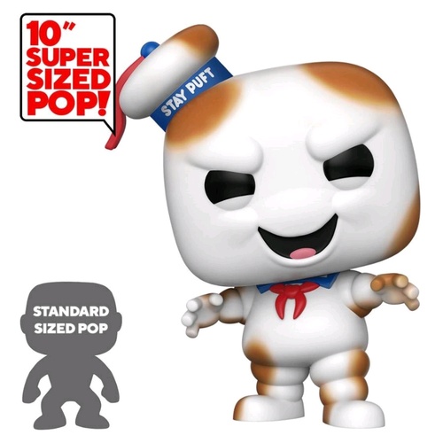 Ghostbusters - Stay Puft Burnt US Exclusive 10" Pop! Vinyl