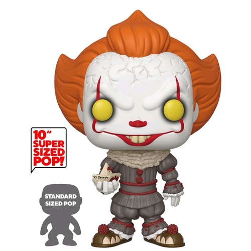 It: Chapter 2 - Pennywise with Boat 10" Pop! Vinyl