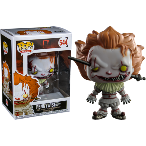 It (2017) - Pennywise with Wrought Iron #544 US Exclusive Pop! Vinyl