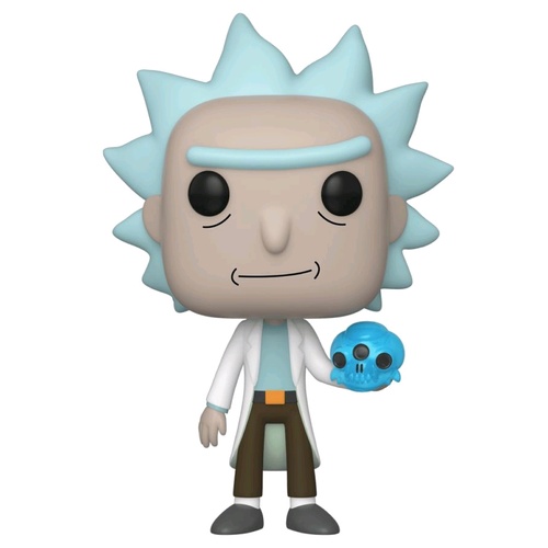 Rick and Morty - Rick with Crystal Skull Pop! Vinyl