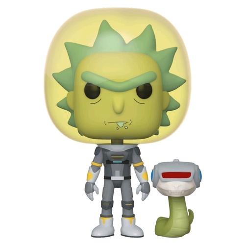 Rick and Morty - Rick Space Suit with Snake Pop! Vinyl