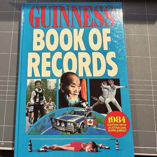 The Guinness Book of Records 1984 Edition with Australian Supplement