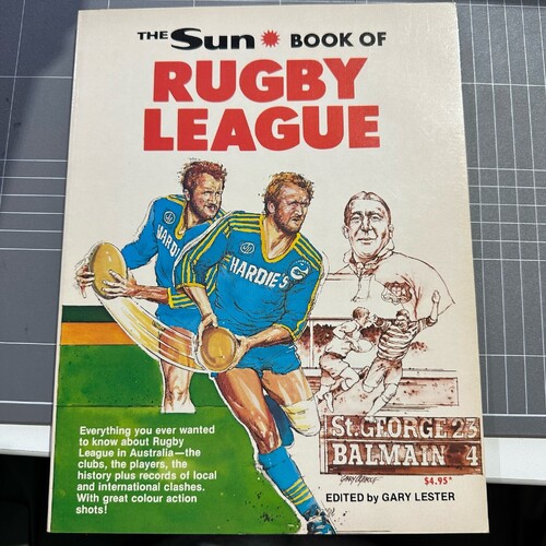 The Sun Book of Rugby League, Editor: Gary Lester 1983 ILLUSTRATED VINTAGE PB GC