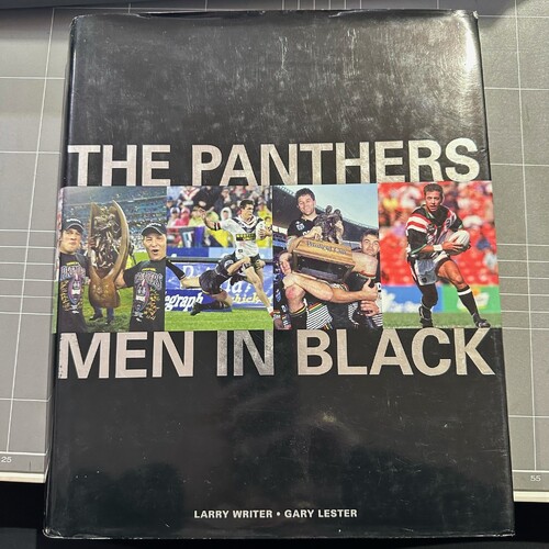 THE ( PENRITH ) PANTHERS - MEN IN BLACK by Larry Writer & Gary Lester