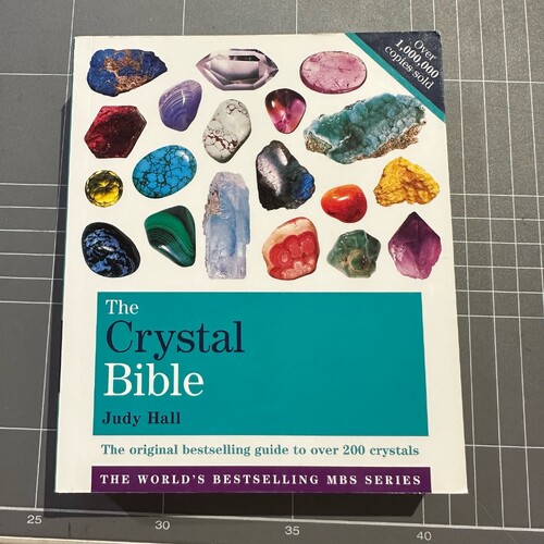 THE CRYSTAL BIBLE By Judy Hall  - 400 page reference paperback book