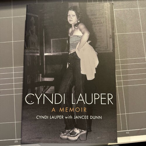 Cyndi Lauper: A Memoir (Paperback Book)  by Cyndi Lauper with Jancee Dunn (2012)