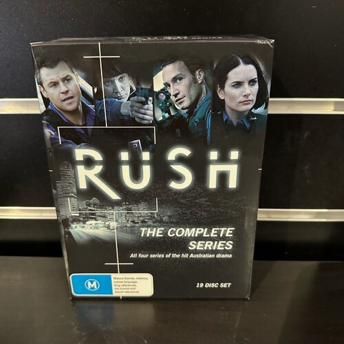 RUSH BOX SET - Complete DVD Collection, Region 4