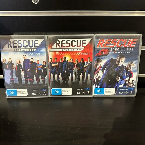 RESCUE Special Ops - Seasons 1 - 3, Region 4 DVD