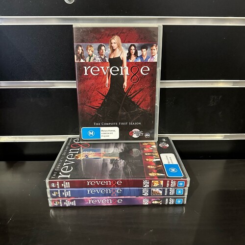 Revenge - Complete DVD TV Series - Seasons 1-4  - Region 4