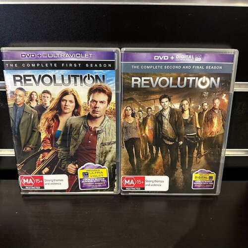 REVOLUTION: The Complete Series - Seasons 1 & 2 (DVD 2013)  REGION 4