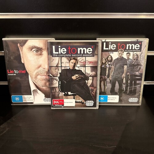 LIE TO ME: The Complete Series (Season 1-3) DVD Set - Region 4