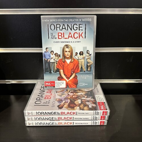 ORANGE IS THE NEW BLACK tv series... Seasons 1-4, Region 4