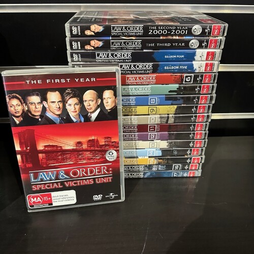 LAW & ORDER SVU: Seasons 1-17 DVD Region 2 4 5