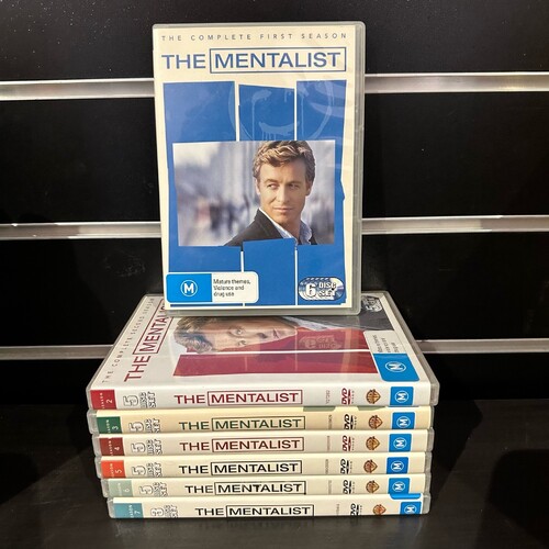 THE MENTALIST - Complete DVD Series, Seasons 1 - 7 Region 4