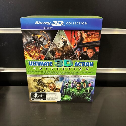 ULTIMATE 3D ACTION COLLECTION - BLU-RAY