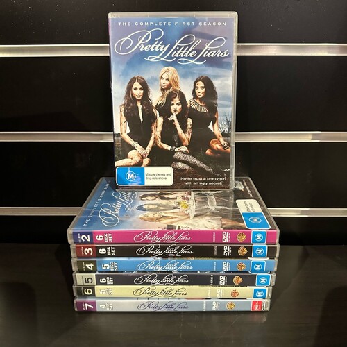 PRETTY LITTLE LIARS: Complete Seasons 1-7 DVD Region 4 Like New Condition