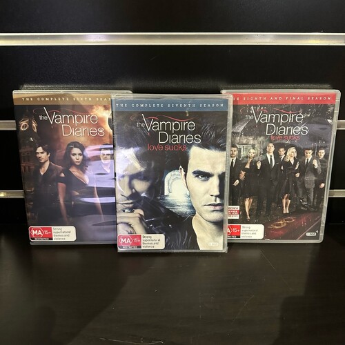 THE VAMPIRE DIARIES TV SEASON: Seasons 6, 7 & 8 Regeion 4 , season 7 new/sealed